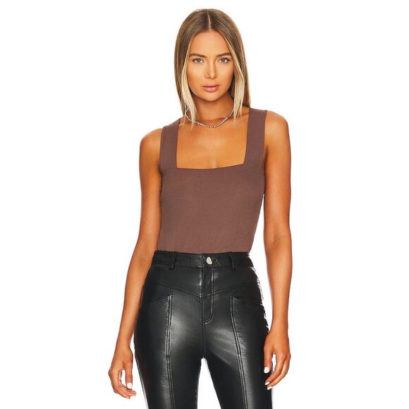Michael Lauren Marco Tank Top Brownie Brown - Picture 1 of 4